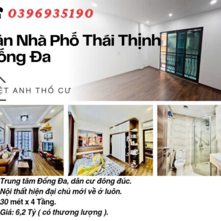 Bán nhà phố Thái Thịnh_Nội Thất Hiện Đại_Ba Gác Đỗ Cửa_30mx4T_Giá: 6.2 Tỷ, Lh: 0396935190. Bán nhà phố Thái Thịnh_Nội Thất Hiện Đại_Ba Gác Đỗ Cửa_30mx4T_Giá: 6.2 Tỷ, Lh: 0396935190.