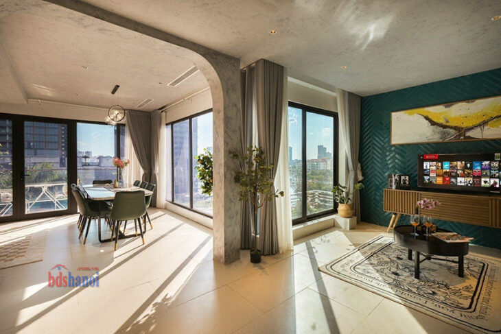 Bán tòa Building CH dịch vụ dt 200m², 7 tầng + tum, 35PN, 35WC tại Quan Hoa, Cầu Giấy