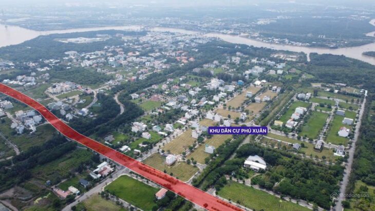 Bán nhanh nền nhà phố KDC Phú Xuân – Vạn Phát Hưng