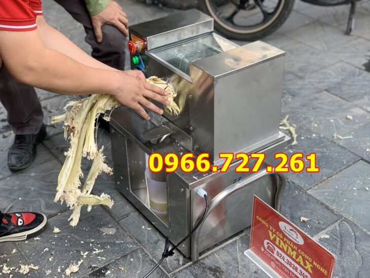 Máy ép mía để bàn ép siêu sạch công xuất 800w