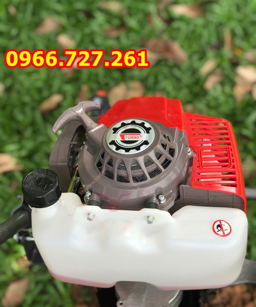 Máy khoan đào hố đất trồng cây có bánh xe đẩy tay động cơ 2 thì