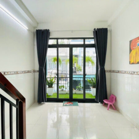 PHẠM VĂN CHIÊU – NHÀ 4 TẦNG – HẺM XE HƠI – CHỈ 2.98 TỶ – SỔ VUÔNG A4