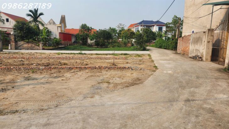CHỈ 5XX TRIỆU ĐỂ SỞ HỮU LÔ ĐẤT ĐẸP TẠI TRUNG CHÍNH, LƯƠNG TÀI, BẮC NINH