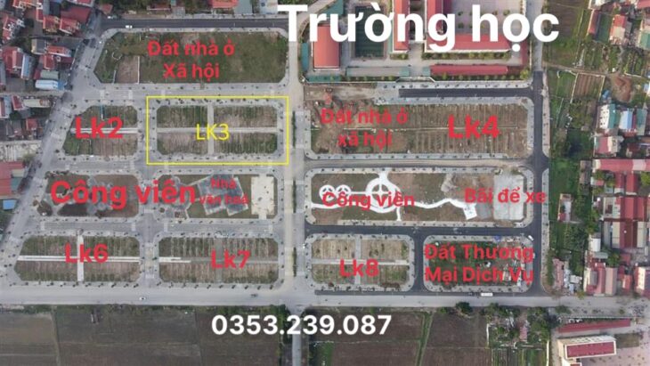 Đấu Giá Thuỵ Lâm,Đông Anh đất ở đô thị giá 7X