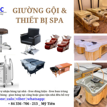 GỬI GIƯỜNG GỘI ĐẦU ĐI MỸ – Theo diện cá nhân – Bằng Đường Biển