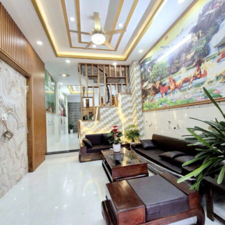 ????????NHÀ ĐẸP ĐÓN TẾT! SIÊU PHẨM 3 TẦNG – TẶNG FULL NỘI THẤT – 58 M2( 4M x 15M ) – ĐƯỜNG XE TẢI THÔNG