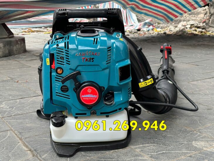Máy thổi gió Kawasaki TK85 thổi bay bụi bẩn, thổi lá, gạch đá công trình