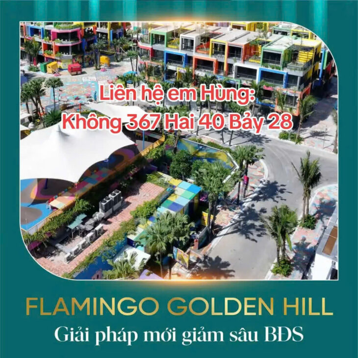 Flamingo Golden Hill – Tam Chúc – Hà Nam * Liên hệ em Hùng: 0367240728