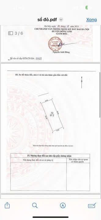 DUY NHẤT 1 LÔ THÔNG Ô TÔ GIÁ 60 TẠI SƠN DU – NGUYÊN KHÊ – ĐÔNG ANH