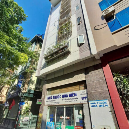 Bán nhà mặt phố Vạn Bảo, Ba Đình chỉ 30 tỷ, 50m2, MT 6.3m, 9 tầng, dòng tiền 900 triệu/năm