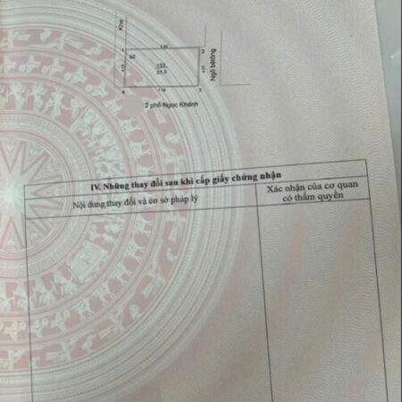 Ngọc Khánh Ba Đình 32 mét, 2 tầng cũ dân xây, 2 mặt tiền, ô tải đỗ cửa, ngõ thông thoáng, sầm