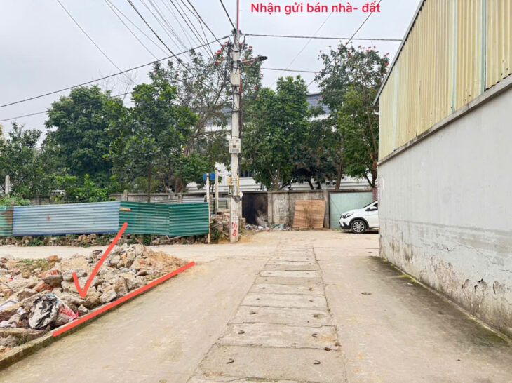 Bán đất tổ 11, TT Quang Minh, Mê Linh, HN. Lô góc, mặt tiền kinh doanh đẹp. DT 54m, giá 3,1 tỷ.