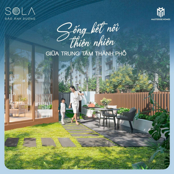 Mở Bán Phân Khu Mới SOLA – Đảo Ánh Dương. Biệt Thự sân vườn nằm tại Trung Tâm Q2 Tp Thủ Đức.