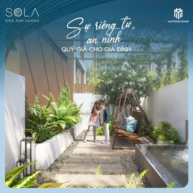 Mở Bán Phân Khu Mới SOLA – Đảo Ánh Dương. Biệt Thự sân vườn nằm tại Trung Tâm Q2 Tp Thủ Đức.