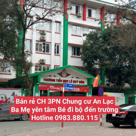 Bán căn hộ chung cư An Lạc – Mỹ Đình gần TH Lê Quý Đôn