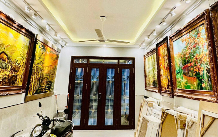 NHÀ ĐẸP KIM GIANG ĐẠI KIM HM 55M 6 TẦNG THANG MÁY VỊ TRÍ VÀNG Ở SƯỚNG 12.8 TỶ