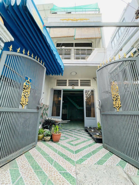 5.95 tỷ-bán nhà HXH gần CV Tầm Vu-XVNT-3 tấm-3.5mx15m-52m2-4PN-hẻm thông