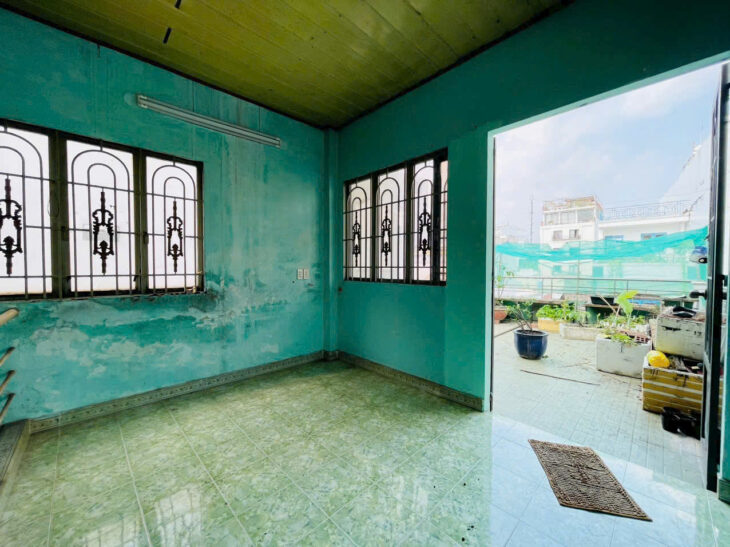 5.95 tỷ-bán nhà HXH gần CV Tầm Vu-XVNT-3 tấm-3.5mx15m-52m2-4PN-hẻm thông