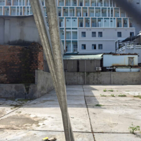 # Cho Thuê Đất Mặt tiền Hà Thị Thân, gần 200m2, ngang 14m, 25tr/th