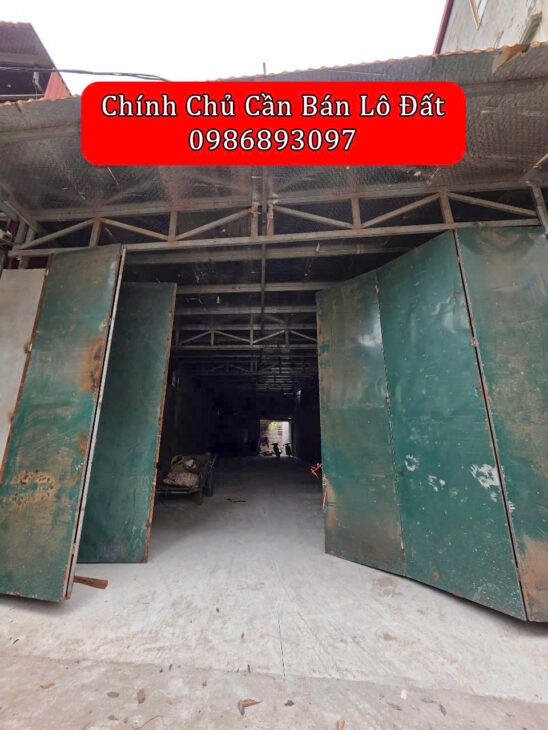 Nằm ngay trung tâm- HƯƠNG MẠC – TỪ SƠN CHÍNH CHỦ gửi B.án lô đất đẹp tặng ngay lán xưởng