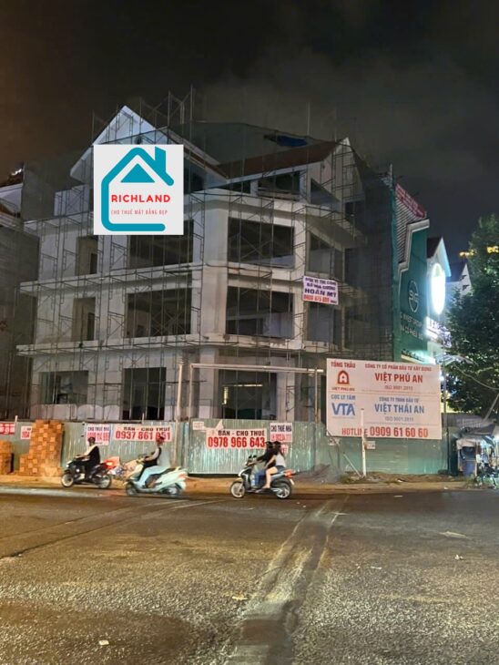 Cho thuê Tòa Nhà 96 Nguyễn Thị Thập – KDC Him Lam, P. Tân Hưng, Q. 7+Diện tích: 15m x20m_Giá 15.000