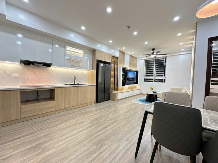 CT2- TP Tây nam Linh Đàm – quận Hoàng Mai 57m2 * 2 ngủ * sổ đỏ, FULL nội thất mới cứng, Giá 3 tỷ