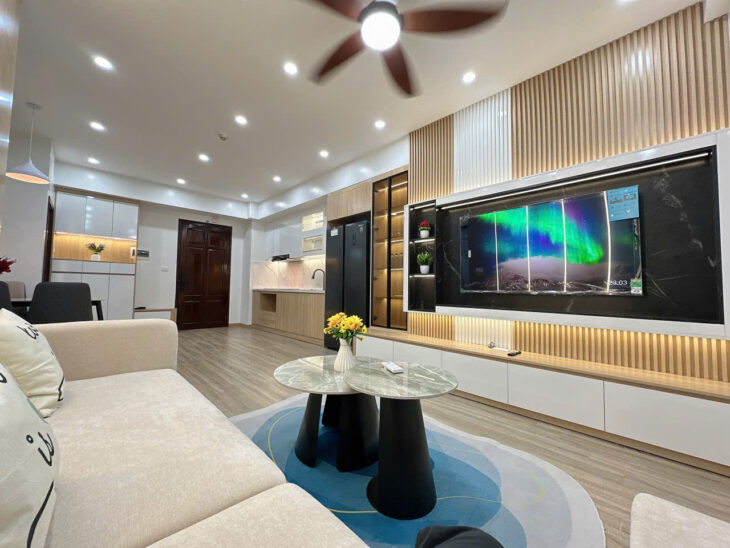 CT2- TP Tây nam Linh Đàm – quận Hoàng Mai 57m2 * 2 ngủ * sổ đỏ, FULL nội thất mới cứng, Giá 3 tỷ