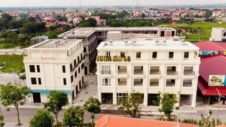cửa hàng House 4 tầng, 2 mặt tiền trên dự án Hồng Hải, Đại Đồng, Văn Lâm, giá 1ty7x