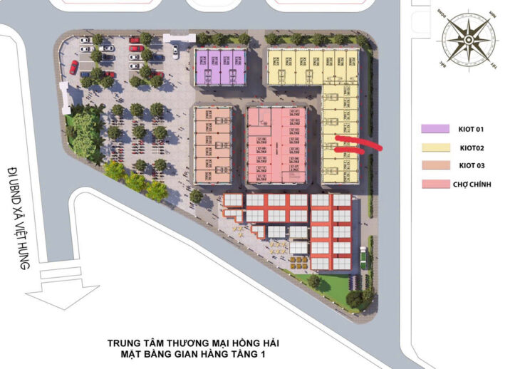 cửa hàng House 4 tầng, 2 mặt tiền trên dự án Hồng Hải, Đại Đồng, Văn Lâm, giá 1ty7x