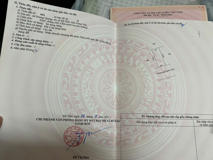 Cần Bán lô áp góc 93m Giãn dân Dương Quang, Hướng Nam mặt tiền 6m giá hơn 3 tỷ