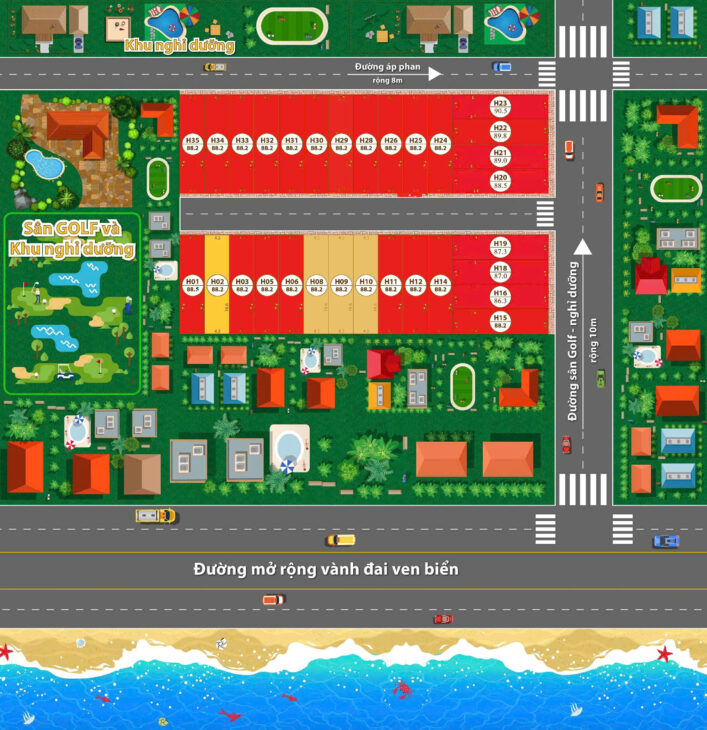 Bán đất nền ven biển, vị trí đắc địa, tiềm năng sinh lời cao, phù hợp đầu tư lâu dài