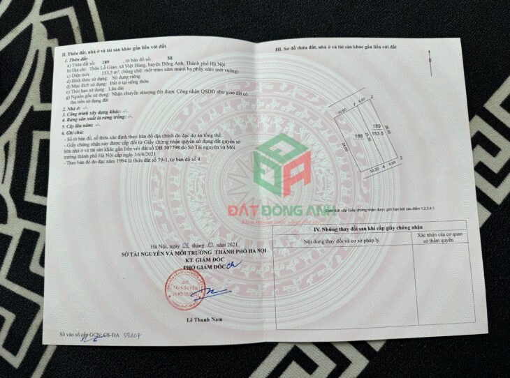 BÁN ĐẤT 153,5M2 LỖ GIAO VIỆT HÙNG ĐÔNG ANH – ĐÓN SÓNG VIN VÀ TỔ HỢP THỂ THAO T&T