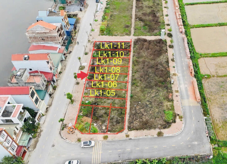 Bán đất đấu gia Thanh Oai, Hà Nội. lô góc DT 86 m2. Giá nhỉnh 4 tỷ