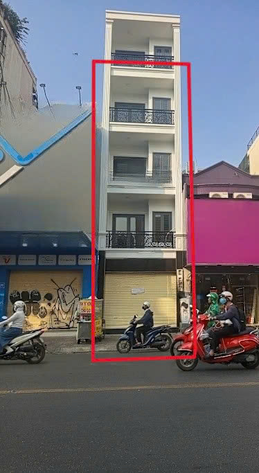 Cho thuê nhà mặt tiền đường địa chỉ 399 Hai Bà Trưng, Phường Võ Thị Sáu, Quận 3, TP HCM. Giá 100