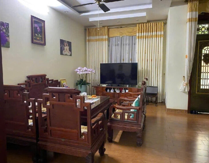 BÁN GẤP! Biệt thự đơn lập Trung Văn – 170m², 5 tầng, có hầm, V.hè ô tô tránh, giá 44 tỷ