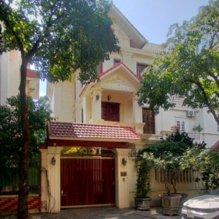 BÁN GẤP! Biệt thự đơn lập Trung Văn – 170m², 5 tầng, có hầm, V.hè ô tô tránh, giá 44 tỷ