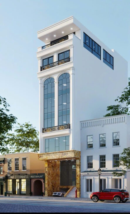 Bán tòa nhà văn phòng phố Thái Hà 9 tầng thang máy – Mặt ngõ thông bàn cờ to như phố- Mặt tiền 8m