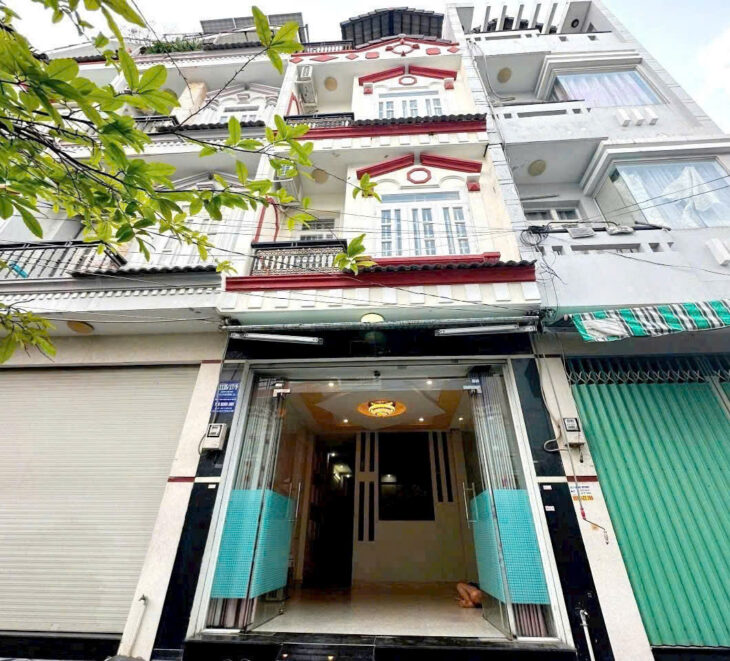 Nhà Huỳnh Tấn Phát, 4x24m, 4 tầng, 6.8 tỷ