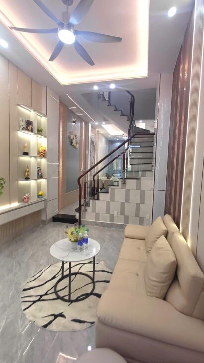 NHÀ 3TẦNG,4PN,Tặng full nội thất,HXH, NGUYỄN VĂN KHỐI GÒ VẤP chỉ 5.1Tỷ.