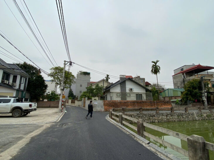 Bán đất thôn Đìa Nam Hồng Đông Anh, view hồ chỉ 6X