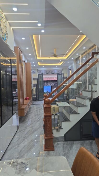 MẶT TIỀN KINH DOANH 5 TẦNG NGAY CHỢ GÒ XOÀI – TKTQ – MÃ LÒ – 60M2 CHỈ 6.9 TỶ TL