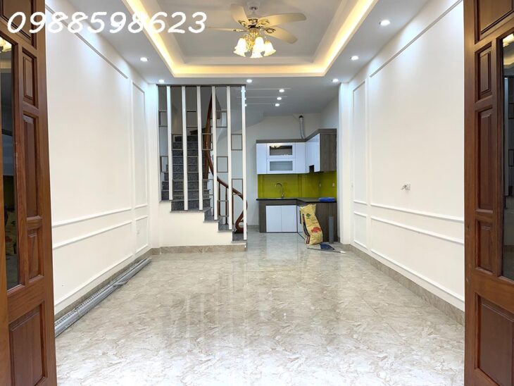 Bán nhà riêng tại An Trai, Vân Canh, Hoài Đức – 30m-5 tầng, ô tô đỗ gần 15m