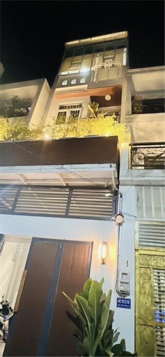 Bán Nhà Mới 1 Trệt 2 Lầu Sân Thượng 60m², Hẻm 7m Thông – An Phú Đông, Q12 – Giá Chỉ 5.5 Tỷ