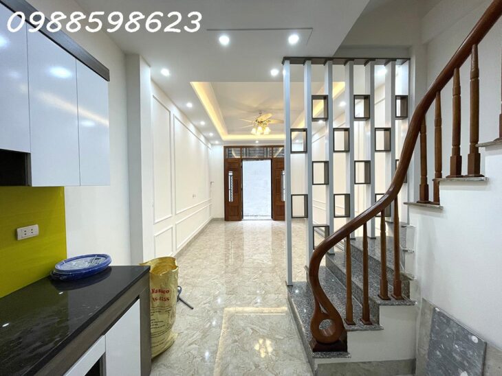 Bán nhà riêng tại An Trai, Vân Canh, Hoài Đức – 30m-5 tầng, ô tô đỗ gần 15m