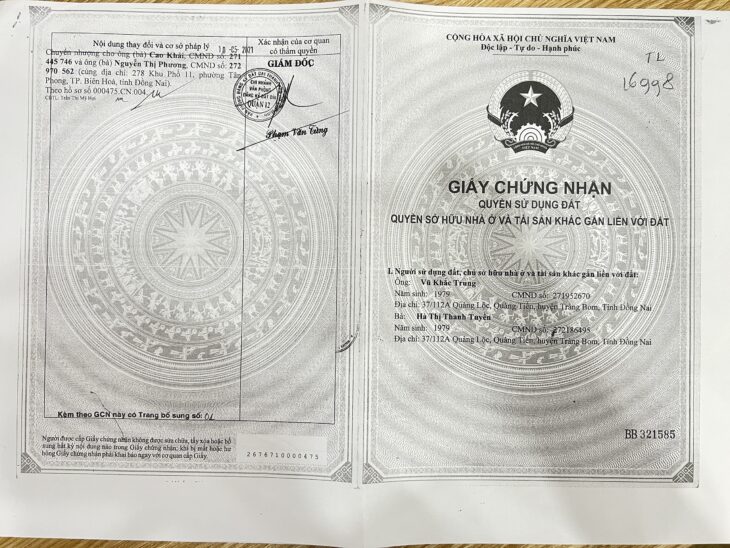 ????️THẠNH LỘC 49- NHÀ SỔ HỒNG SONG SINH TO ĐÙNG: 80M2 -2,980 TỶ và 60m2 -2,390 TỶ