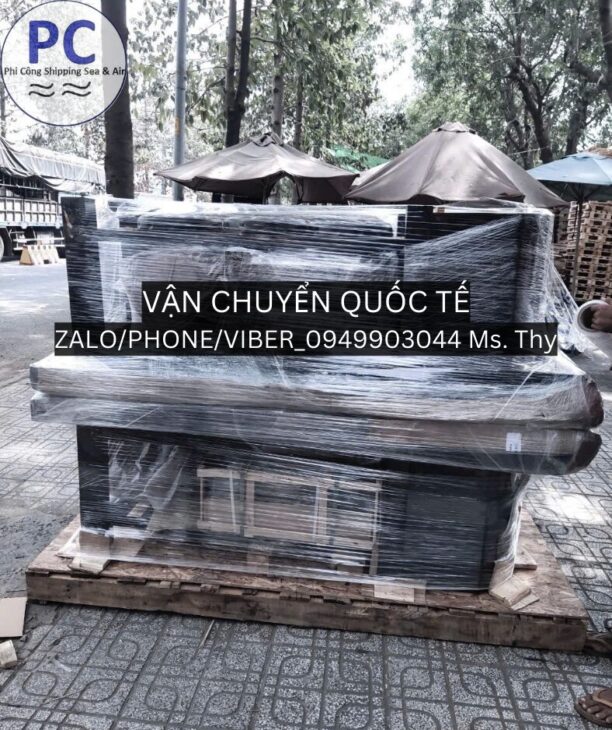 Gửi giường gội đầu từ VN sang Mỹ – Úc