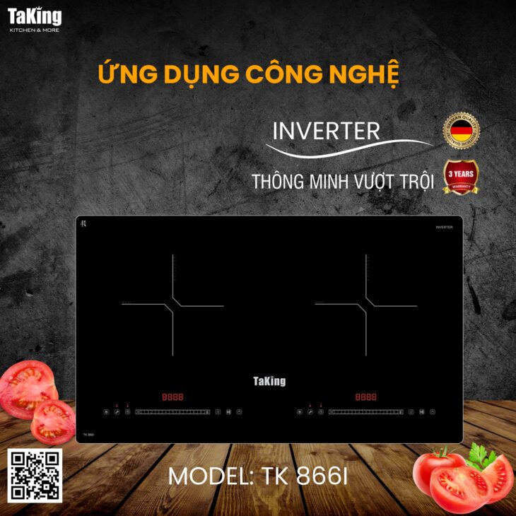 BẾP TỪ TK 866I TAKING, CAO CẤP HIỆN ĐẠI, SANG TRỌNG CHO KHÔNG GIAN BẾP