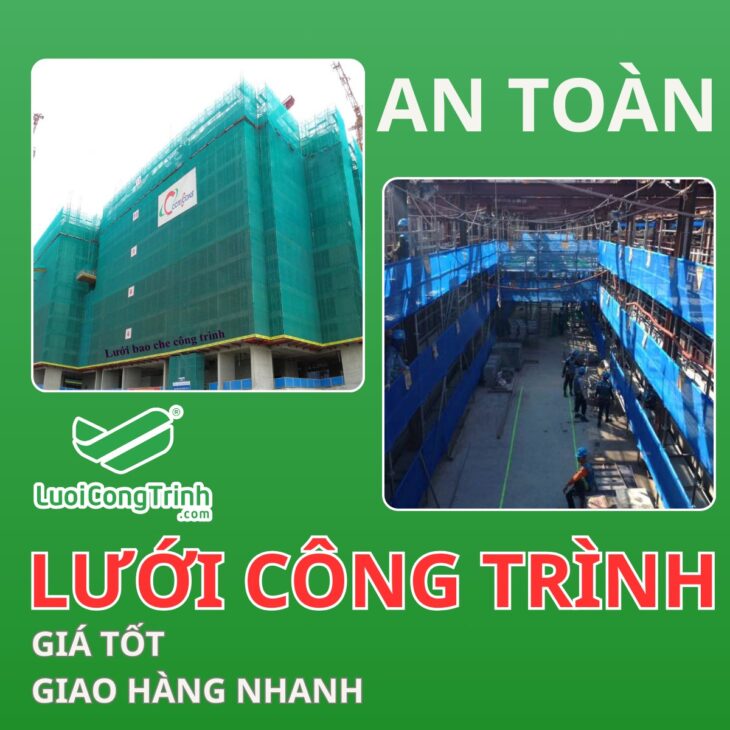 tìm đại lý lưới công trình