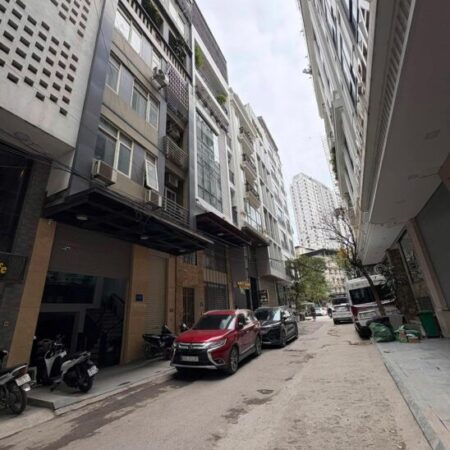 CỰC HIẾM-Bán nhà Ô tô tránh Ngõ 21 Lê Văn Lương 77m2/ 5Tầng/ Mặt tiền 6m 45 Tỷ