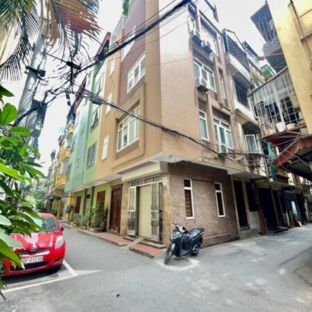 Nhà Lô góc Ôtô tránh-Hồ Tùng Mậu (Mai Dịch,Trần Vỹ) 31/45m,5 tầng, MT 6m 13 Tỷ
